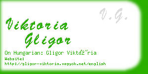 viktoria gligor business card